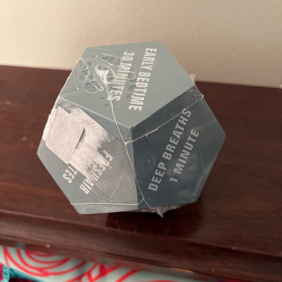 NEW Mindfulness Activity Dice 12-Sided Relaxation Self-Care Stress Relief Tool - Picture 5 of 7